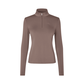 Kingsland Angelina ridebluse - Brown Iron