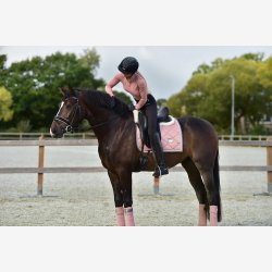 ES Sadelunderlag - Pink Pearl