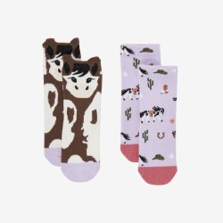 LeMieux Mini Character socks - Paint Pony - 2 pak