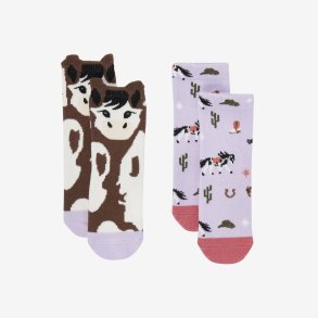LeMieux Mini Character socks - Paint Pony - 2 pak