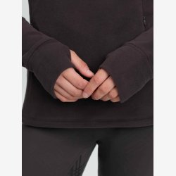 LeMieux Quarter fleece ridebluse - Cocoa