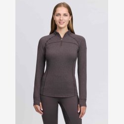 LeMieux Heritage Herringbone Base Layer - Cocoa