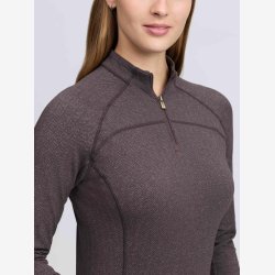 LeMieux Heritage Herringbone Base Layer - Cocoa