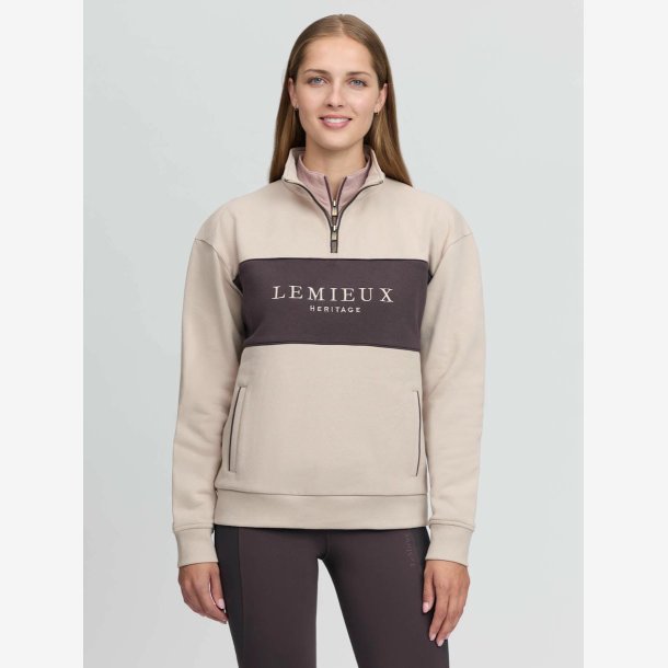 LeMieux Heritage Quarter Sweat - Stone