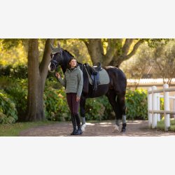 LeMieux Suede Dressage Square - Rosemary