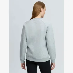 LeMieux Vida Varsity Crew Neck Bluse - Sweet Grey Marl