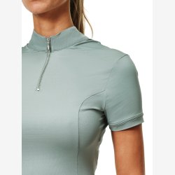 ES Bluse m. korte rmer - Mint Green