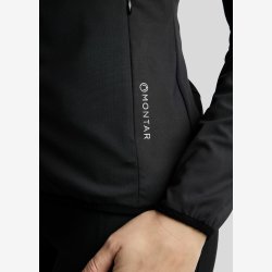 MoAddie Hybrid Jakke med Gun metal - Sort