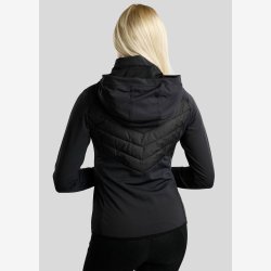 MoAddie Hybrid Jakke med Gun metal - Sort