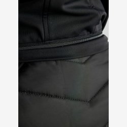 MoAddie Hybrid Jakke med Gun metal - Sort