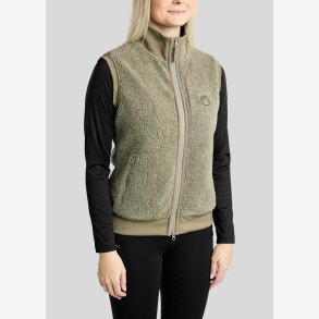 MoEbba Teddy Vest - Dusty Green