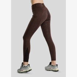 MoErica Hybrid vinter tights - Brun