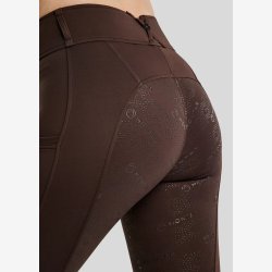 MoErica Hybrid vinter tights - Brun