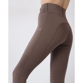 Montar Vinter ridetights med lommer - Erin - Mud