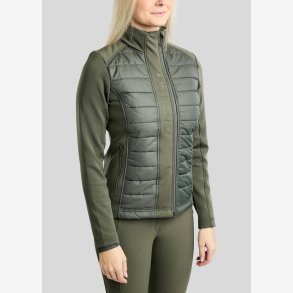 Montar Quilted Jakke - Emma - Forest Green