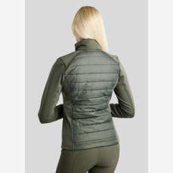 Montar Quilted Jakke - Emma - Forest Green