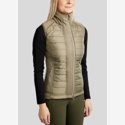 Montar Quilted vest - Emma - Dusty Green