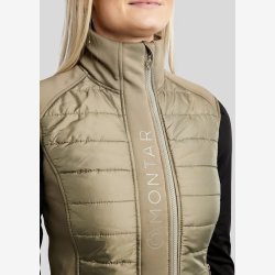 Montar Quilted vest - Emma - Dusty Green