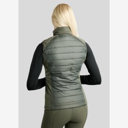 Montar Quiltet Vest - Emma - Forest Green