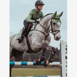 Equestrian Stockholm Spring Sadelunderlag - Pistachio - FULL