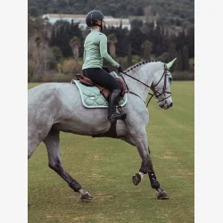 Equestrian Stockholm Spring Sadelunderlag - Pistachio - FULL