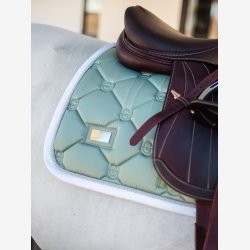 Equestrian Stockholm Spring Sadelunderlag - Pistachio - FULL