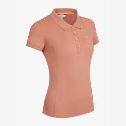 LeMieux Classique Polo Shirt - Apricot