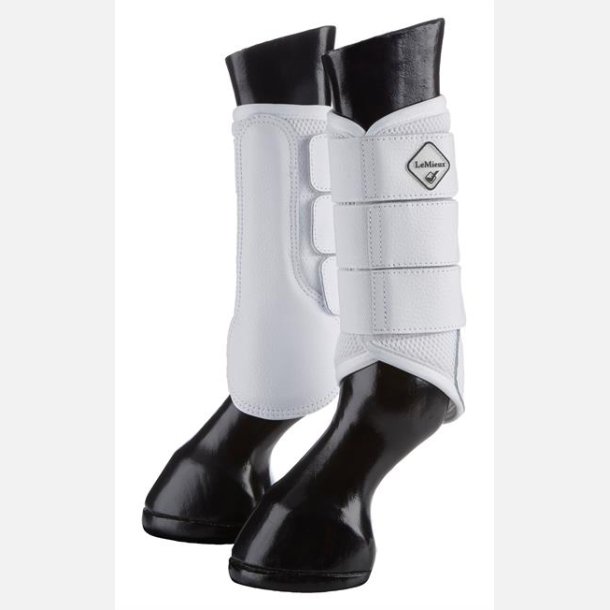 LeMieux Mesh Brushing Boot  - Hvid