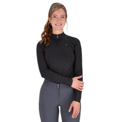 QHP Sports bluse - Livora - Sort
