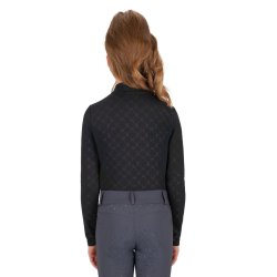 QHP Sports bluse - Livora - Sort - B�rn