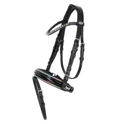 QHP Trense med t�jler - Isalyn Unicorn Dream