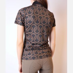 Montar Aisha horseshoe polo - Black