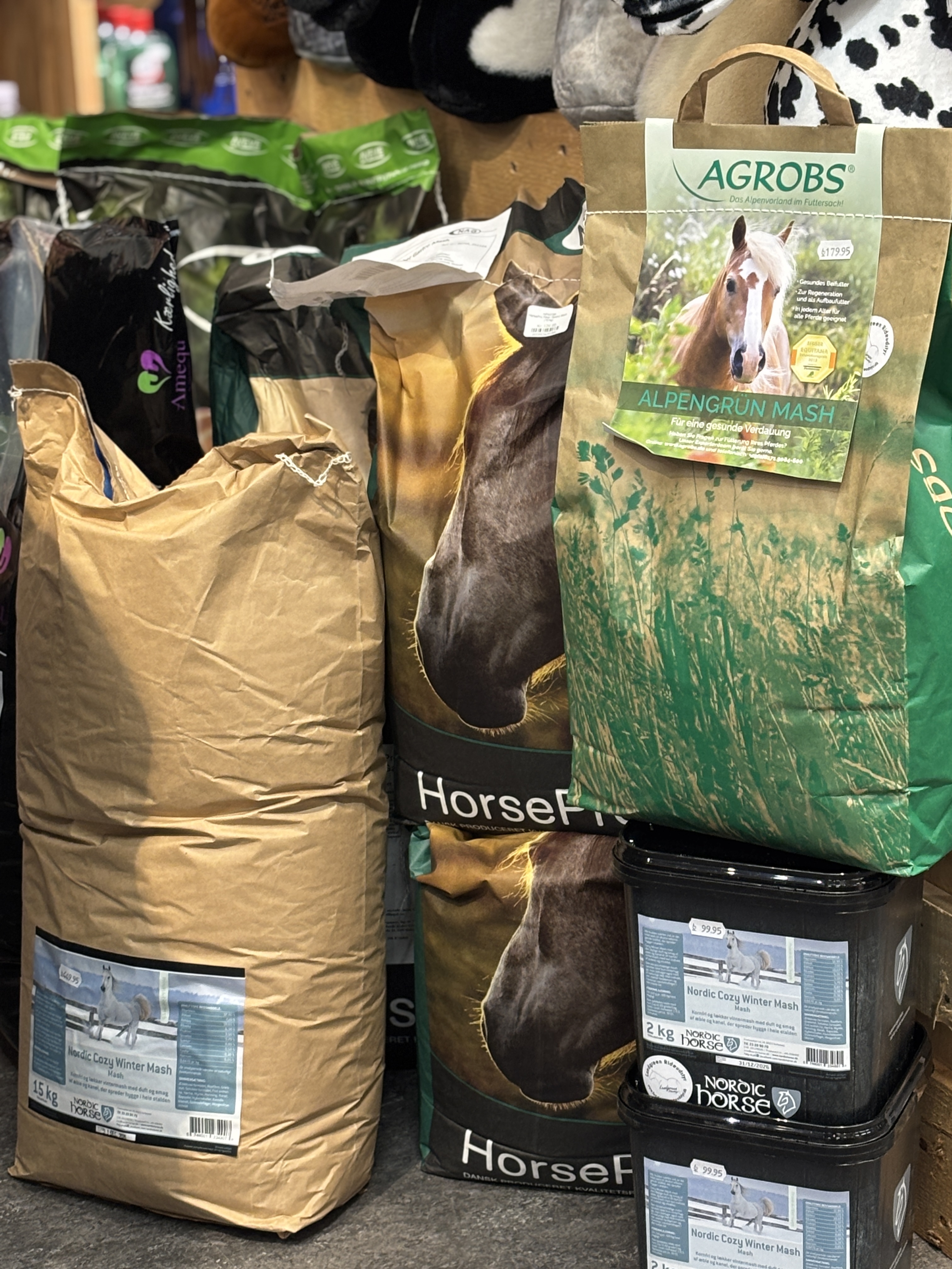 Tilskuds- og supplementsfoder til hest og pony