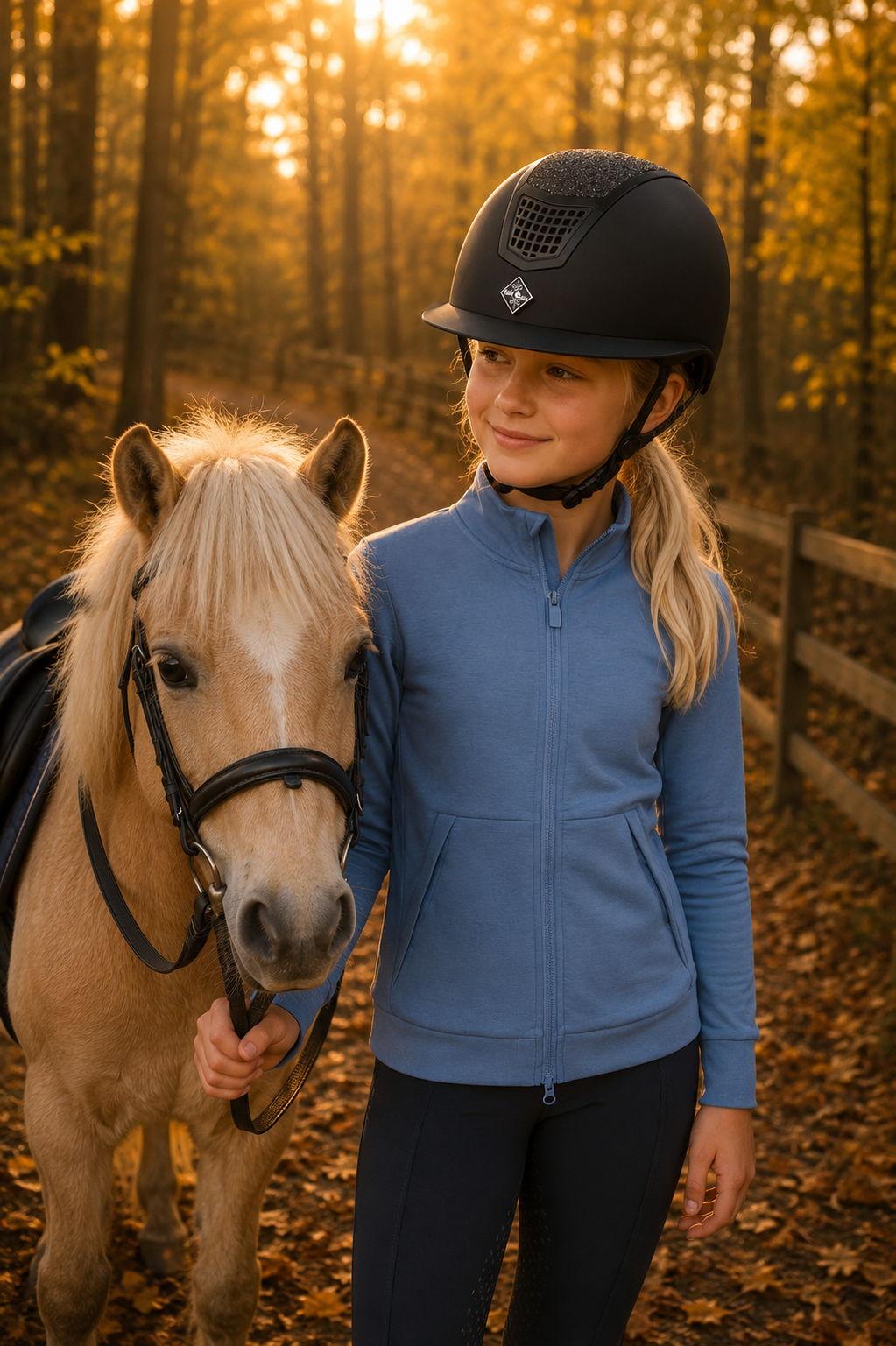 Rideudstyr til b�rn og unge med ridet�j, ridehjelme, sikkerhedsudstyr, tilbeh�r og leget�j hos Lundgreen Rideudstyr.