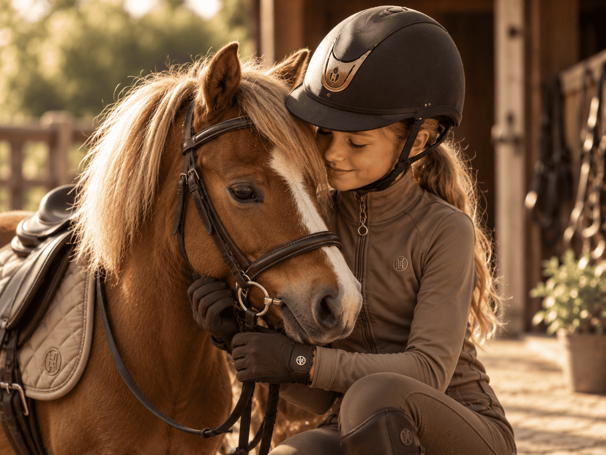 Rideudstyr til b�rn og unge