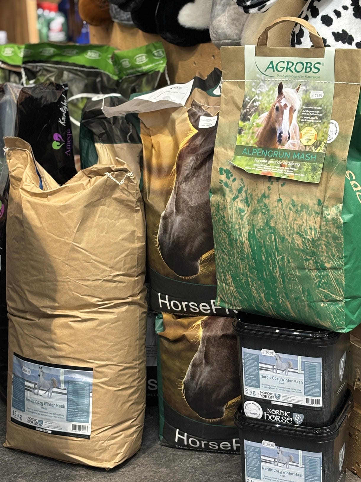 Tilskuds- og supplementsfoder til hest og pony